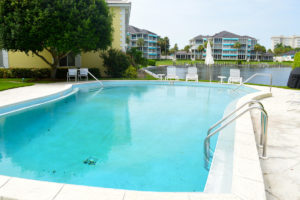 Piedmont Club waterfront condo swimming pool