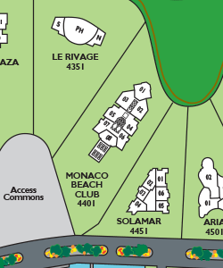 Monaco Beach Club Footprint