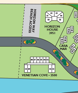 Venetian Cove Club Footprint
