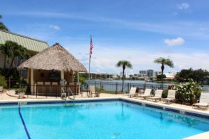 Leeward Cove condos pool area