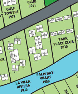 Palm Bay Villas Footprint