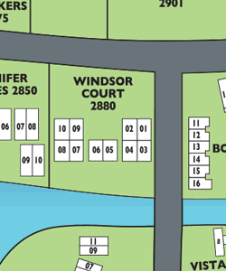 Windsor Court Footprint