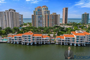 Aerial of The Tropics Naples Condominium