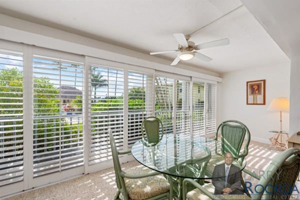 Jennifer Shores #105 Waterfront Condominium for sale in Naples, FL, patio