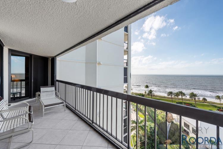 Patio view of condo for sale at