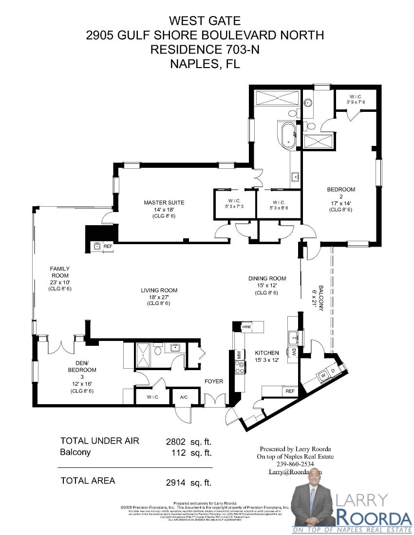Floor Plan - Koeneman - Westgate 703N