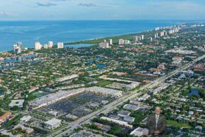Seagate Community, Naples, FL, aerial view