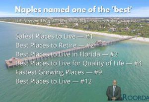 Graphic for Naples ranking for best places to live