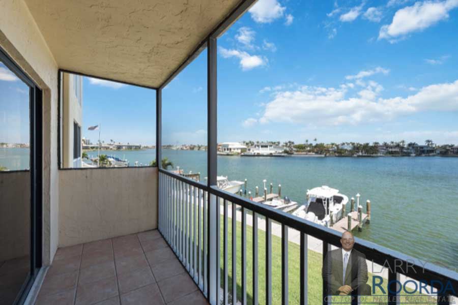 2nd floor views from Harbour Cove #216 The Moorings, Naples, FL. Larry Roorda Realtor.