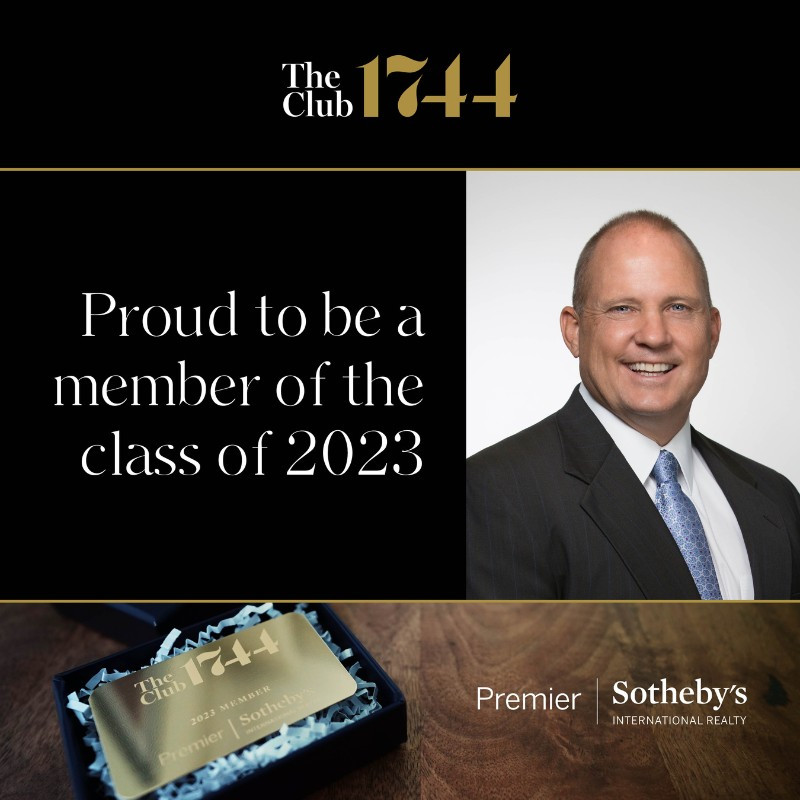 Larry Roorda is a member of the 1744 Club