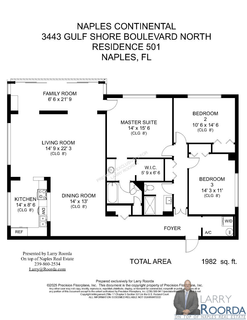 Floor Plan - Tobin - Naples Continental 501