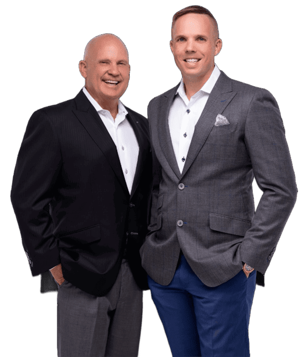 Larry Roorda and Rock Roorda, father and son real estate agents in Naples, FL